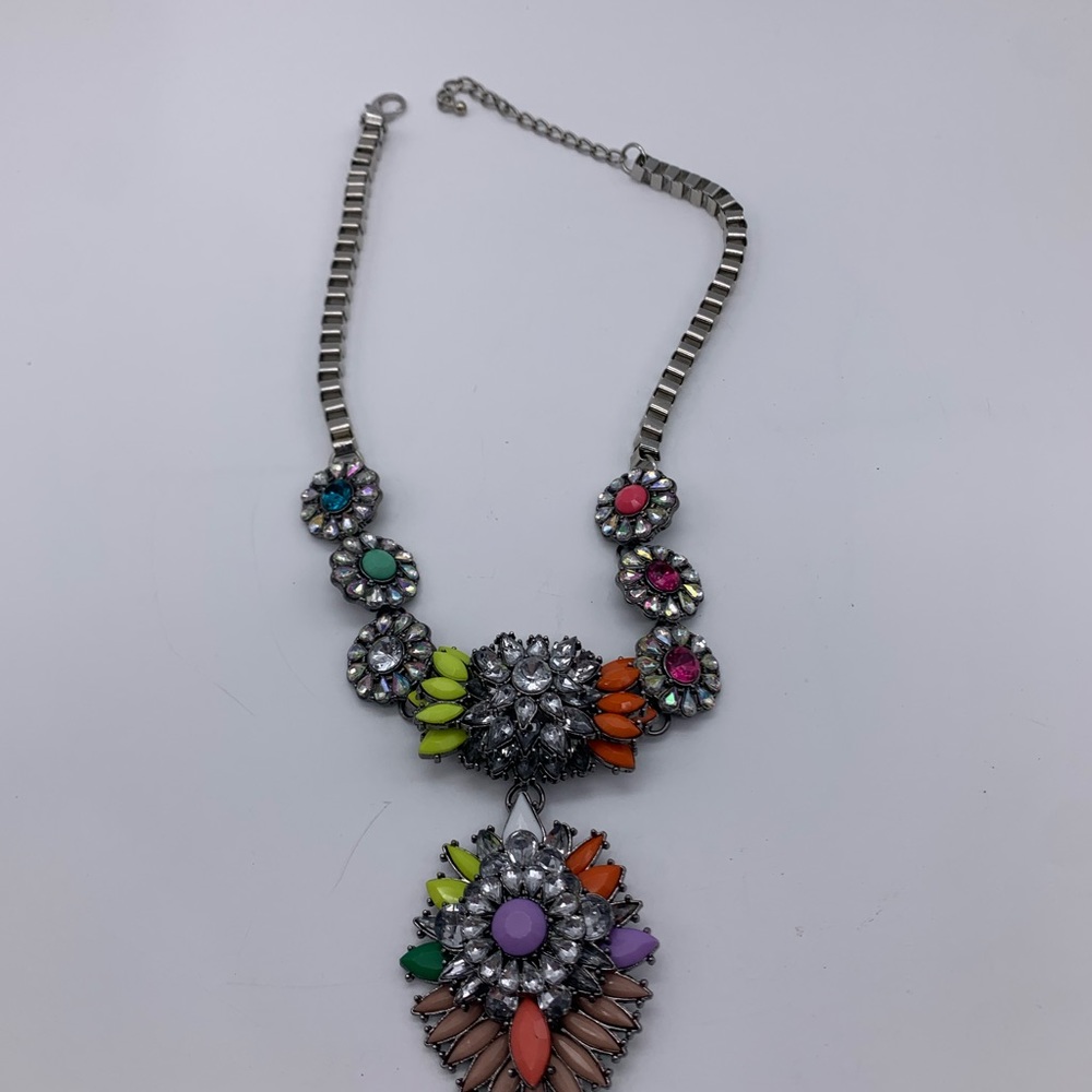 Glamorous Large Rainbow Bright Grannycore Stateme… - image 6